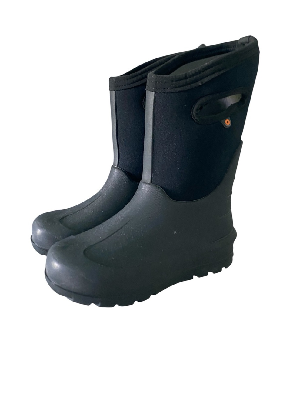 Bogs Black Youth Neo Classic Pull-On Boots Size 3